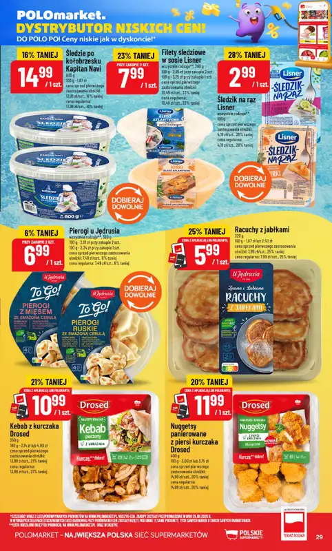 POLOmarket - gazetka promocyjna Gazetka od środy 14.10 do wtorku 20.10 - strona 29