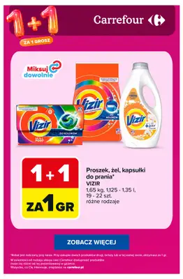 Carrefour - gazetka promocyjna OFERTY 1+1 za 1 grosz! od wtorku 13.10 do soboty 17.10 - strona 6