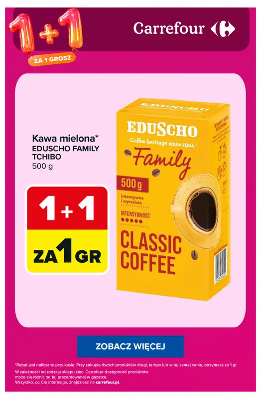 Carrefour - gazetka promocyjna OFERTY 1+1 za 1 grosz! od wtorku 13.10 do soboty 17.10 - strona 2