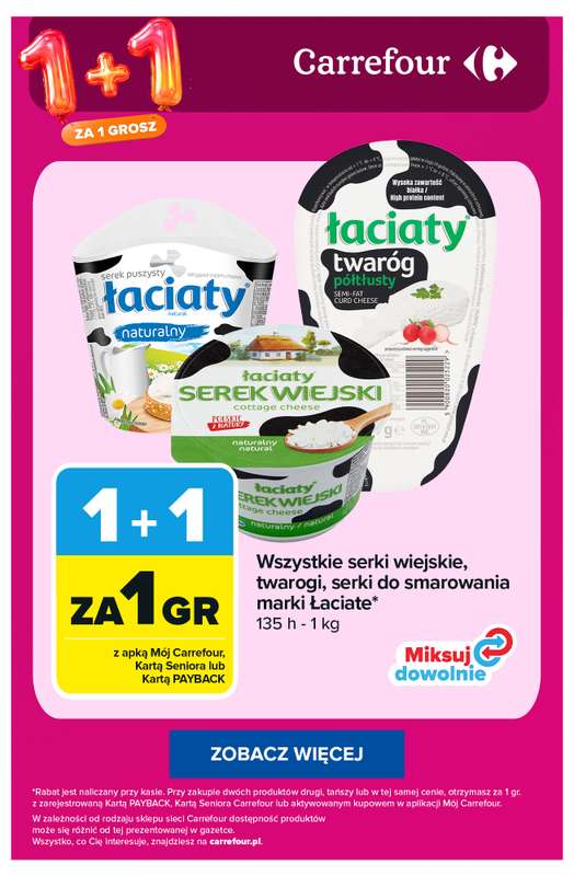Carrefour - gazetka promocyjna OFERTY 1+1 za 1 grosz! od wtorku 13.10 do soboty 17.10 - strona 9