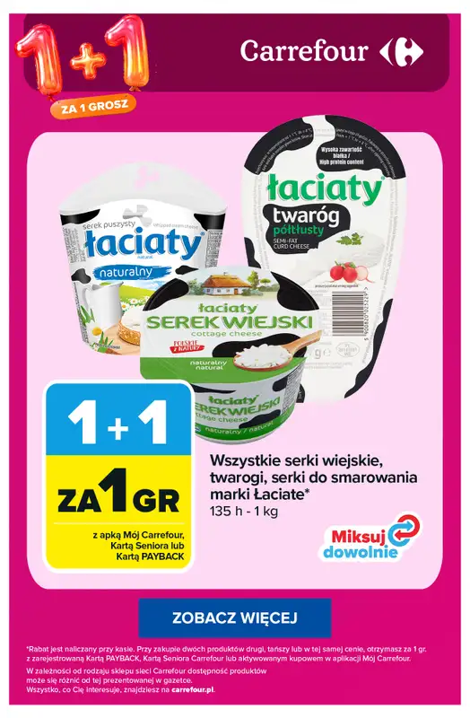 Carrefour - gazetka promocyjna OFERTY 1+1 za 1 grosz! od wtorku 13.10 do soboty 17.10 - strona 9
