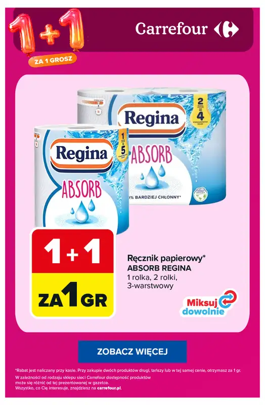 Carrefour - gazetka promocyjna OFERTY 1+1 za 1 grosz! od wtorku 13.10 do soboty 17.10 - strona 7
