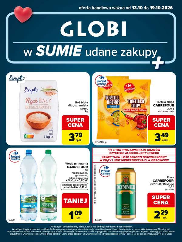 Globi - gazetka promocyjna Gazetka Globi od wtorku 13.10 do poniedziałku 19.10 - strona 2