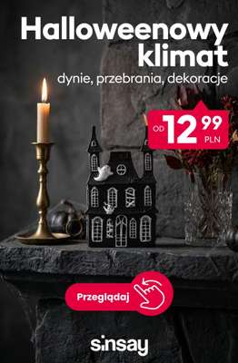 Sinsay - gazetka promocyjna Halloweenowy klimat - od 12,99 PLN od wtorku 13.10 do poniedziałku 19.10