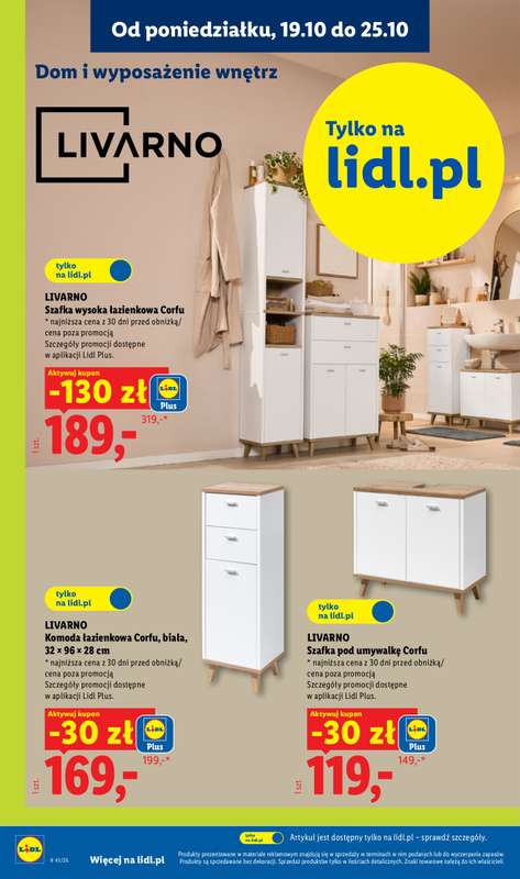 Lidl - gazetka promocyjna Katalog od poniedziałku 19.10 do soboty 24.10 - strona 30