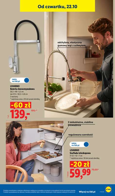 Lidl - gazetka promocyjna Katalog od poniedziałku 19.10 do soboty 24.10 - strona 43