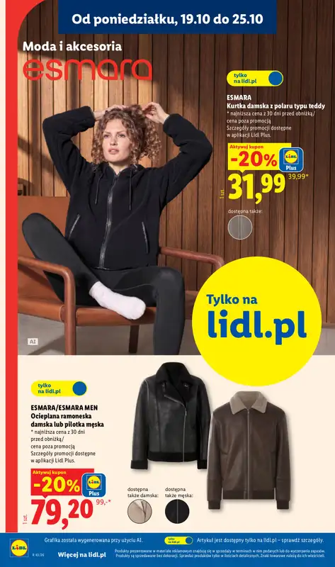 Lidl - gazetka promocyjna Katalog od poniedziałku 19.10 do soboty 24.10 - strona 32