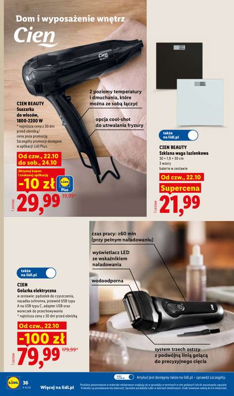 Lidl - gazetka promocyjna Katalog od poniedziałku 19.10 do soboty 24.10 - strona 46