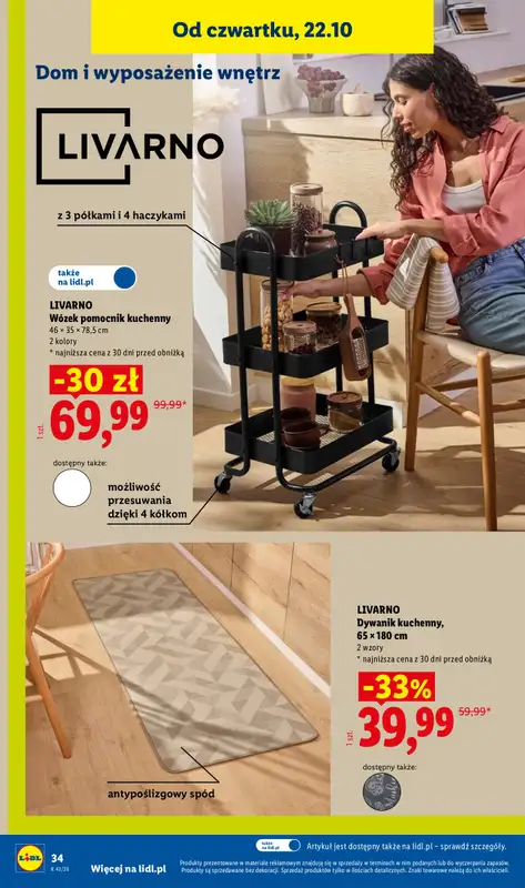 Lidl - gazetka promocyjna Katalog od poniedziałku 19.10 do soboty 24.10 - strona 44
