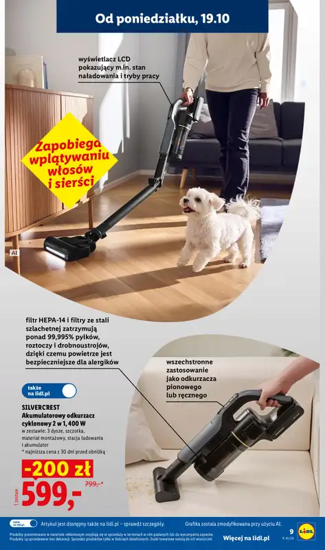 Lidl - gazetka promocyjna Katalog od poniedziałku 19.10 do soboty 24.10 - strona 9