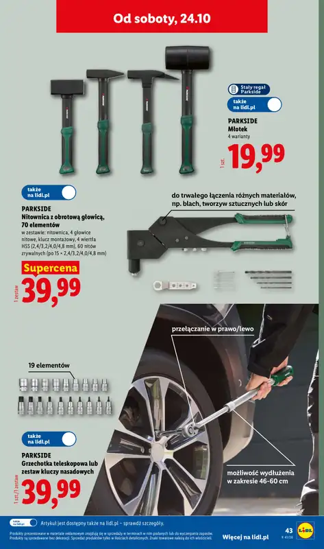Lidl - gazetka promocyjna Katalog od poniedziałku 19.10 do soboty 24.10 - strona 53