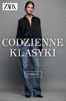 Zara - gazetka promocyjna Codzienne klasyki od środy 14.10 