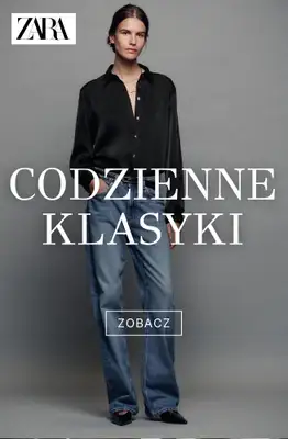 Zara - gazetka promocyjna Codzienne klasyki od środy 14.10 
