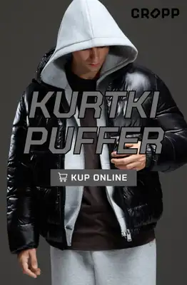 Cropp - gazetka promocyjna Kurtki puffer męskie od środy 14.10 