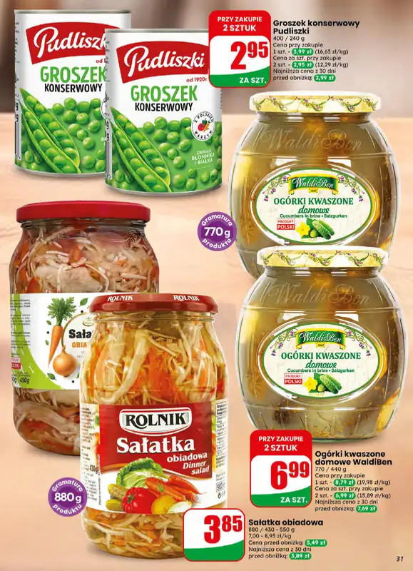 Dino - gazetka promocyjna Gazetka 42 / 2026 od środy 14.10 do wtorku 20.10 - strona 31