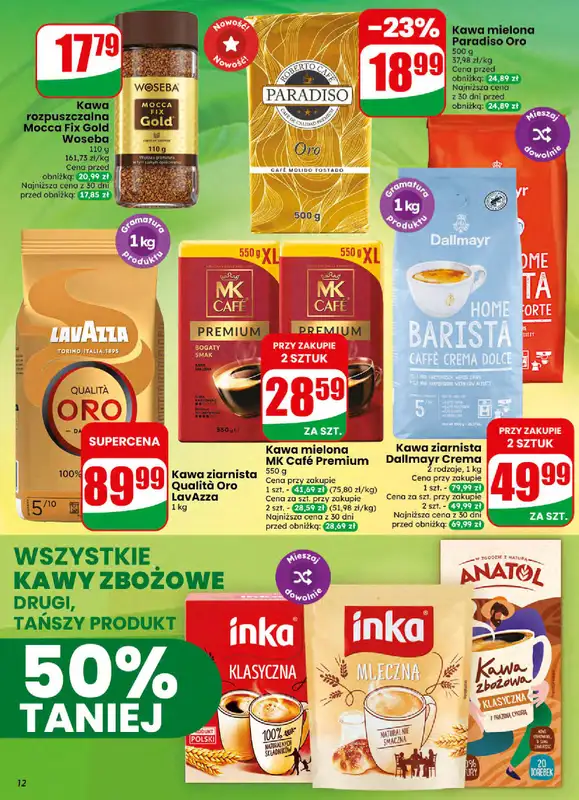 Dino - gazetka promocyjna Gazetka 42 / 2026 od środy 14.10 do wtorku 20.10 - strona 12