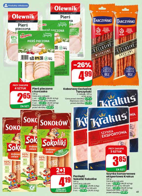Dino - gazetka promocyjna Gazetka 42 / 2026 od środy 14.10 do wtorku 20.10 - strona 45