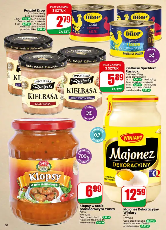 Dino - gazetka promocyjna Gazetka 42 / 2026 od środy 14.10 do wtorku 20.10 - strona 30