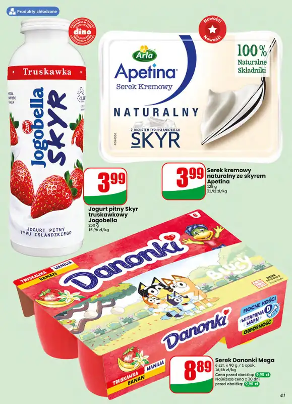 Dino - gazetka promocyjna Gazetka 42 / 2026 od środy 14.10 do wtorku 20.10 - strona 41