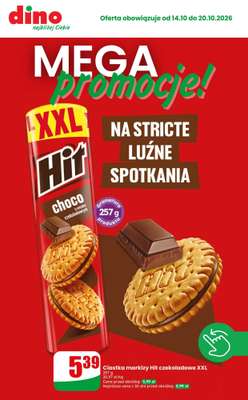Dino - gazetka promocyjna MEGA promocje! od środy 14.10 do wtorku 20.10