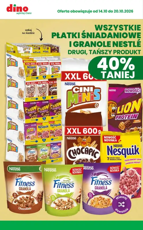 Dino - gazetka promocyjna MEGA promocje! od środy 14.10 do wtorku 20.10 - strona 4