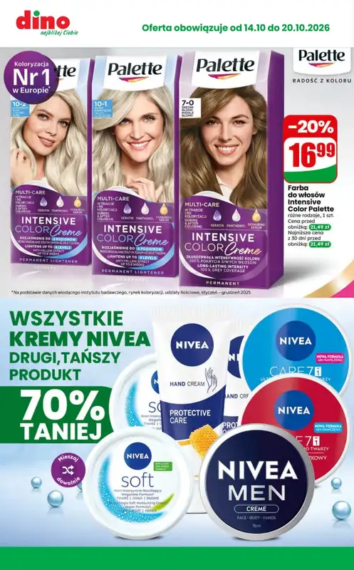 Dino - gazetka promocyjna MEGA promocje! od środy 14.10 do wtorku 20.10 - strona 8