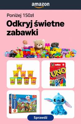 Amazon - gazetka promocyjna Zabawki dla dzieci do 150 zł od środy 14.10 