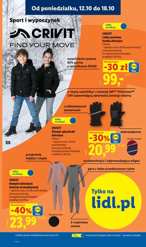 Lidl - gazetka promocyjna Katalog od poniedziałku 12.10 do soboty 24.10 - strona 14
