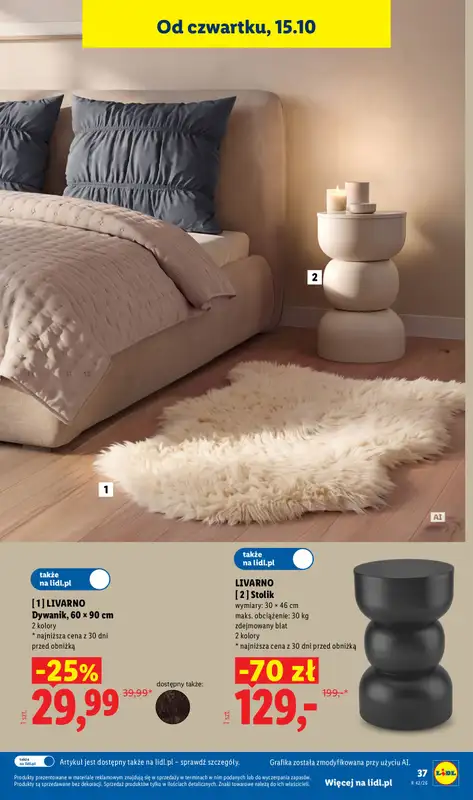 Lidl - gazetka promocyjna Katalog od poniedziałku 12.10 do soboty 24.10 - strona 47