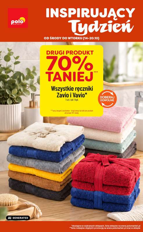 POLOmarket - gazetka promocyjna Inspirujący tydzień od środy 14.10 do wtorku 20.10