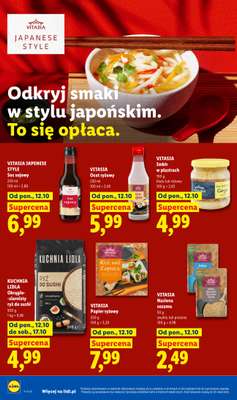 Lidl - gazetka promocyjna Od poniedziałku od poniedziałku 12.10 do środy 14.10 - strona 66
