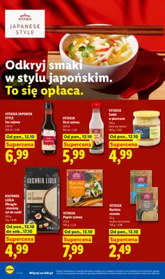 Lidl - gazetka promocyjna Od poniedziałku od poniedziałku 12.10 do środy 14.10 - strona 66