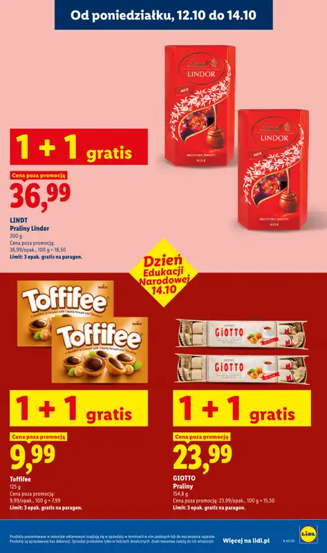 Lidl - gazetka promocyjna Od poniedziałku od poniedziałku 12.10 do środy 14.10 - strona 5