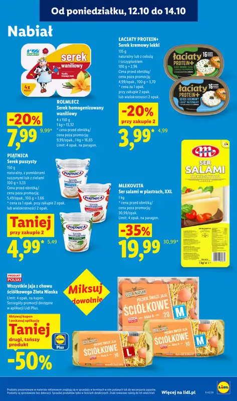 Lidl - gazetka promocyjna Od poniedziałku od poniedziałku 12.10 do środy 14.10 - strona 83
