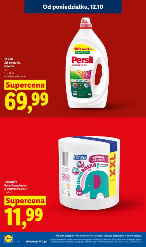 Lidl - gazetka promocyjna Od poniedziałku od poniedziałku 12.10 do środy 14.10 - strona 24