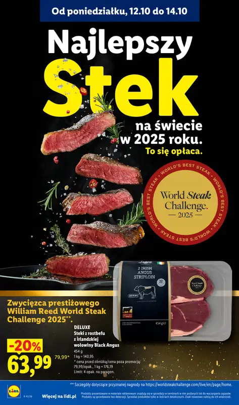 Lidl - gazetka promocyjna Od poniedziałku od poniedziałku 12.10 do środy 14.10 - strona 78