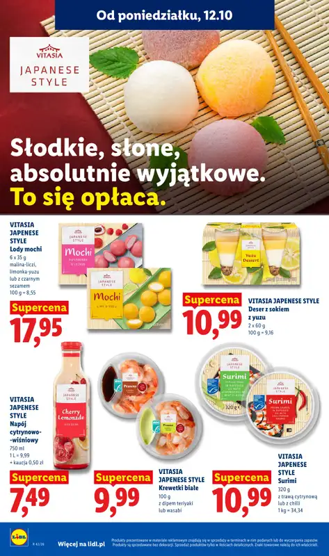 Lidl - gazetka promocyjna Od poniedziałku od poniedziałku 12.10 do środy 14.10 - strona 68