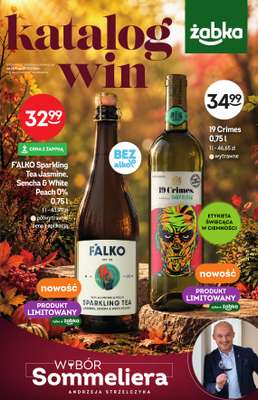Żabka - gazetka promocyjna Katalog win od środy 14.10 do wtorku 27.10