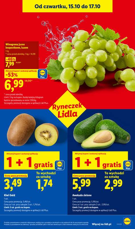 Lidl - gazetka promocyjna Oferta od czwartku od czwartku 15.10 do soboty 17.10 - strona 47