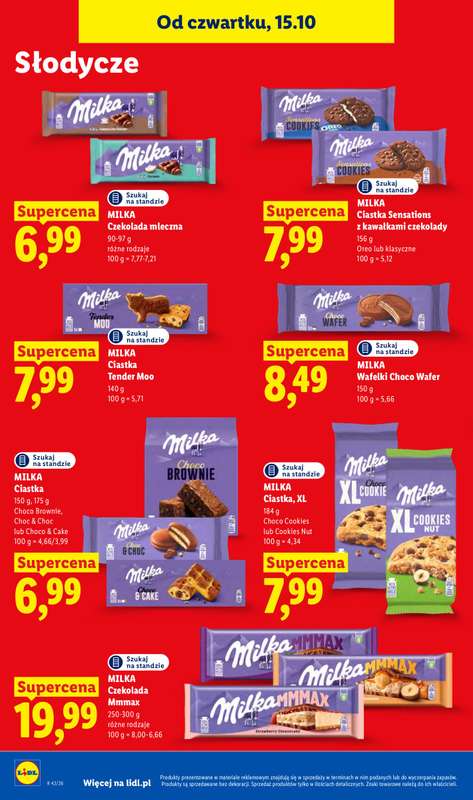 Lidl - gazetka promocyjna Oferta od czwartku od czwartku 15.10 do soboty 17.10 - strona 84