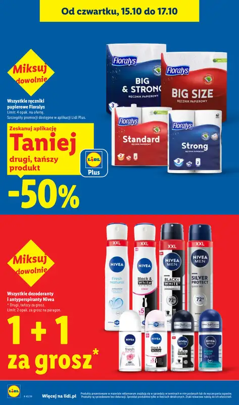 Lidl - gazetka promocyjna Oferta od czwartku od czwartku 15.10 do soboty 17.10 - strona 22