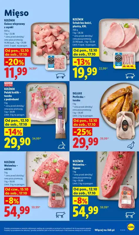 Lidl - gazetka promocyjna Oferta od czwartku od czwartku 15.10 do soboty 17.10 - strona 69