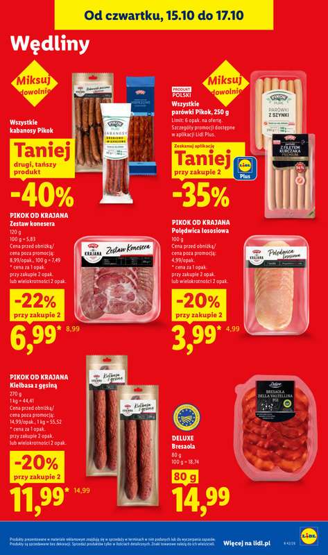 Lidl - gazetka promocyjna Oferta od czwartku od czwartku 15.10 do soboty 17.10 - strona 71