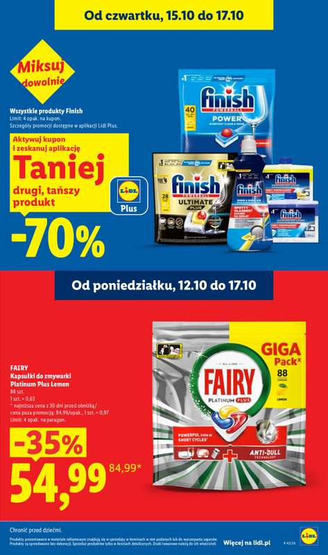 Lidl - gazetka promocyjna Oferta od czwartku od czwartku 15.10 do soboty 17.10 - strona 21