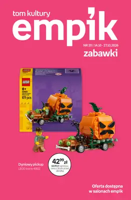 Empik - gazetka promocyjna Tom kultury: zabawki od środy 14.10 do wtorku 27.10