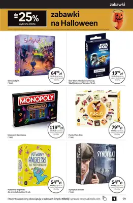Empik - gazetka promocyjna Tom kultury: zabawki od środy 14.10 do wtorku 27.10 - strona 11