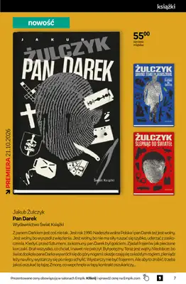Empik - gazetka promocyjna Tom kultury: książki od środy 14.10 do wtorku 27.10 - strona 7