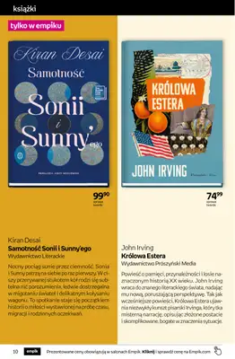 Empik - gazetka promocyjna Tom kultury: książki od środy 14.10 do wtorku 27.10 - strona 10