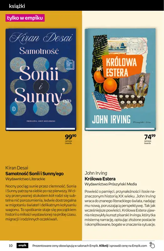Empik - gazetka promocyjna Tom kultury: książki od środy 14.10 do wtorku 27.10 - strona 10