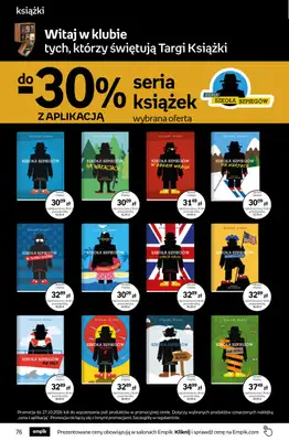 Empik - gazetka promocyjna Tom kultury: książki od środy 14.10 do wtorku 27.10 - strona 76